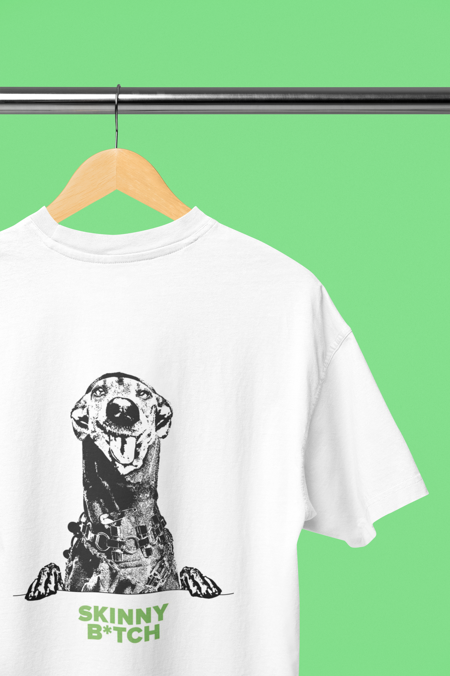 Oversized Unisex T-Shirt - "Bunter Hund"